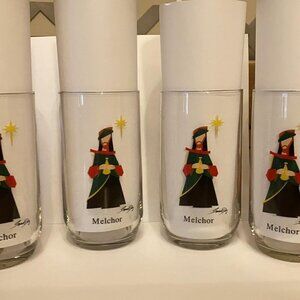 Los Tres Reyes Magos/3 Kings MELCHOR McDonald's & Coca Cola Vaso/Glass VINTAGE